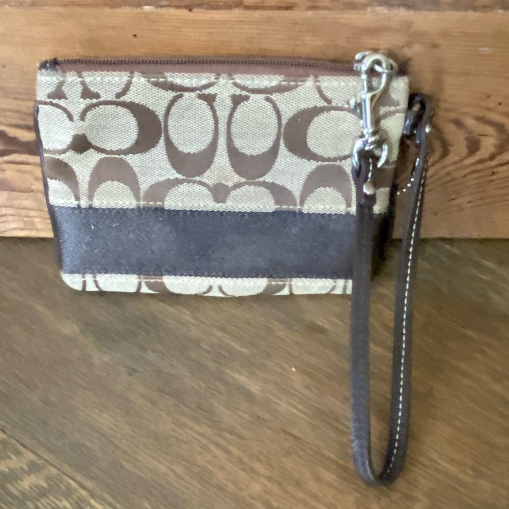 COACH wristlet